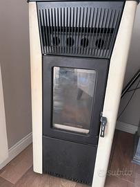 Stufa a Pellet VULCANIA 13,5 kW tubi  Inclusi