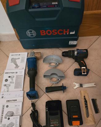 kit Dexter brushless up20+ Valigetta Bosch 