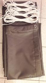 Telo ombreggiante occhiellato 4.5 x 4.5 m nuovo