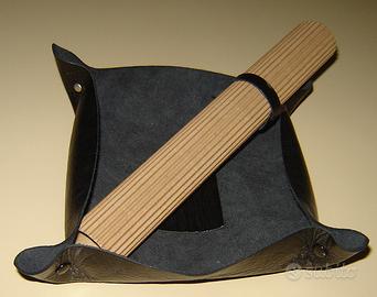 Svuota tasche in pelle fiore