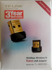 Scheda di Rete USB Tp-link TL-WN725N 2.4GHZ 150Mbp