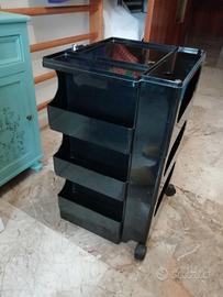 carrello boby joe colombo per bieffeplast nero - Arredamento e Casalinghi  In vendita a Bologna