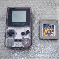 Nintendo Gameboy color Crystal funzionante + gioco