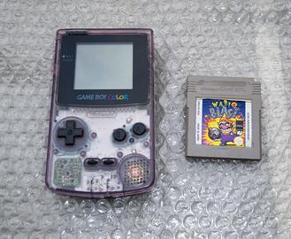 Nintendo Gameboy color Crystal funzionante + gioco