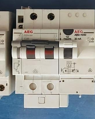 AEG Elfa HD92 C20 magnetotermici