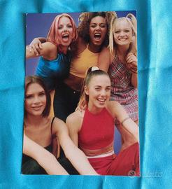Spice Girls cartolina vintage anni '90