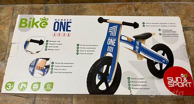 Bici balance bike in legno
