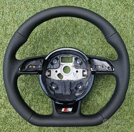 Volante Audi Piatto Sportivo 2010-2018 Nuovo Pelle