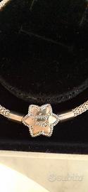 Bracciale Pandora con chiusura stella