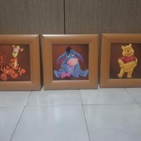 Disney quadretti winnie the pooh tigro hi ho