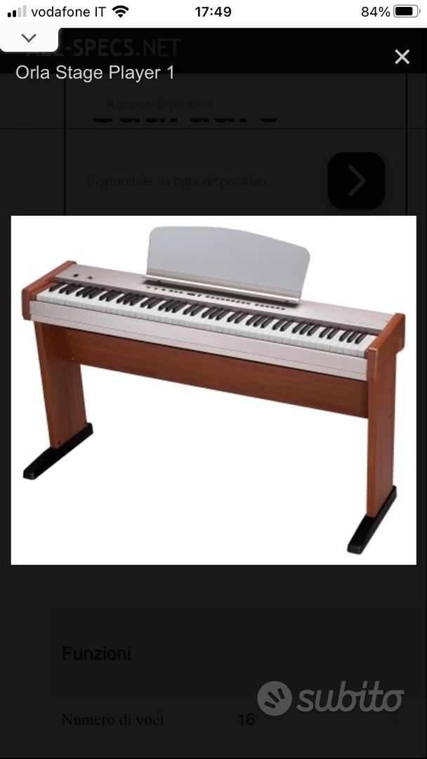 Piano digitale Orla Stage Player Black Strumenti Musicali In vendita