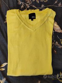 maglione giallo canarino taglia Xl