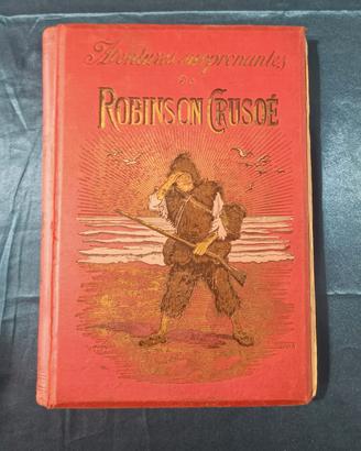 Robinson Crusoé Antica Edizione Illustrata Frances