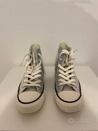 Converse All Star da donna, colore Argento, tg.37