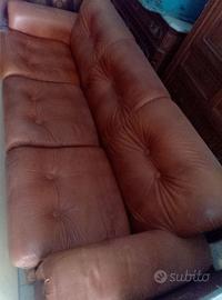 DIVANO LETTO IN PELLE
