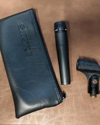 Microfono Shure SM57 originale (custodia+clip)