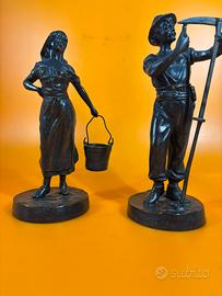 Coppia di scultire