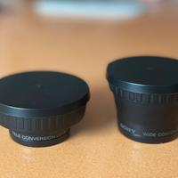 Filtri e lenti di conversione per telecamere Sony