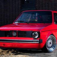 Vw Golf 1- mk1-berlina-collettore in acciaio-NUOVO