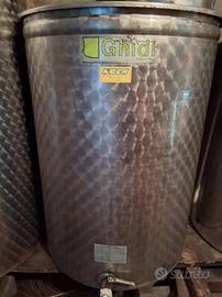 tino in acciaio inox 400, lit