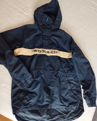 Giubbino  WOOLRICH blu  sfoderato taglia L