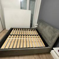 Letto contenitore matrimoniale com materasso