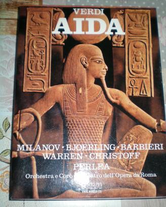 CASSETTE AIDA VERDI COFANETTO RCA