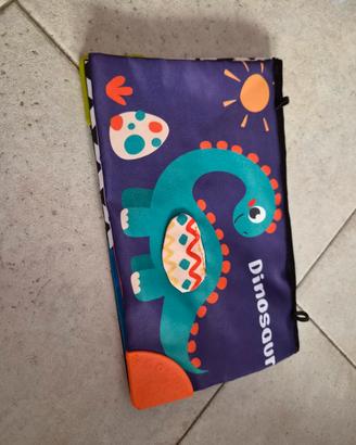 libro sensoriale dinosauri