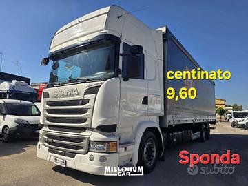 SCANIA R450 CENTINATO 9,60 SPONDA 2017 EURO 6
