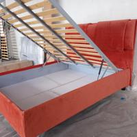 letto matrimoniale contenitore sfoderabile nuovo 