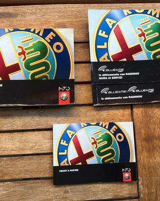 Manuali Alfa Romeo mito con custodia originale