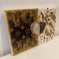 Dipinto  Scultura “Mon Coeur N.1” - Pop Art