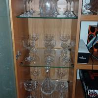 Set bicchieri di cristallo