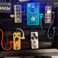 Pedaliera più pedali per chitarra