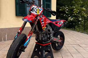 Honda CRF 450 Gazza Racing - Motore con 3h