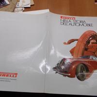 Opuscolo gomme pirelli carta rigida e lucida