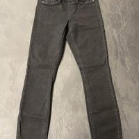 Jeans skinny vita alta neri senza bottone Tezenis