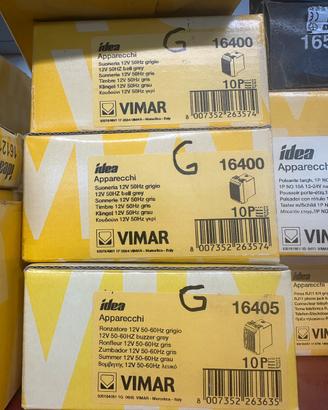 Lotto Vimar Idea Grigio e Bianco