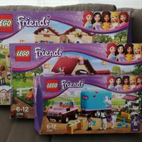 Lego Friends 3185-3186-3189 Equitazione (usati)