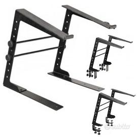 Supporto Laptop PC per DJ da tavolo o flycase