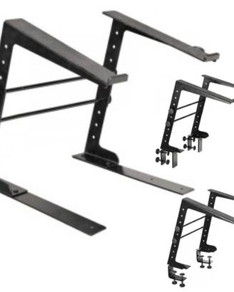 Supporto Laptop PC per DJ da tavolo o flycase