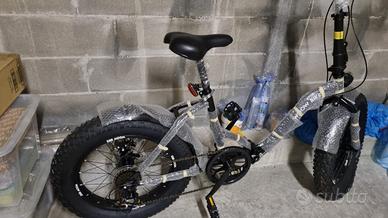 Bicicletta Woow fat bike pieghevole