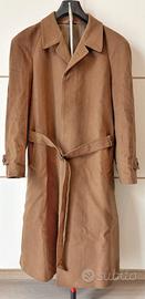 Cappotto uomo color cammello, in lana e Cashmere