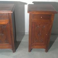 Coppia comodini vintage