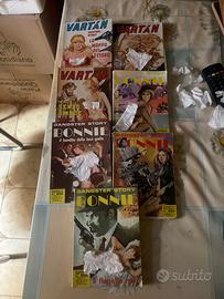 Otto 7 Fumetti VARTAN e BONNIE Tascabili (Anni 70
