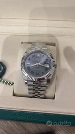 Rolex Date Just Ref. 126334 Wimbledon 41mm