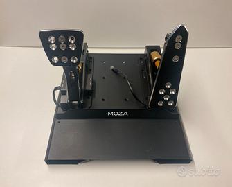 Moza racing CRP load cell pedaliera per simulatore