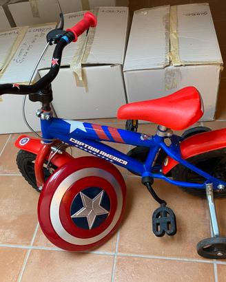 Bicicletta Capitan America