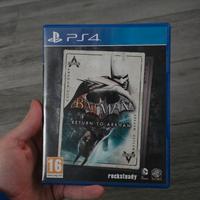 trilogia Return to Arkham e Arkham Knight.