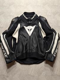 Giacca moto pelle Dainese Super Speed 3 tg 48